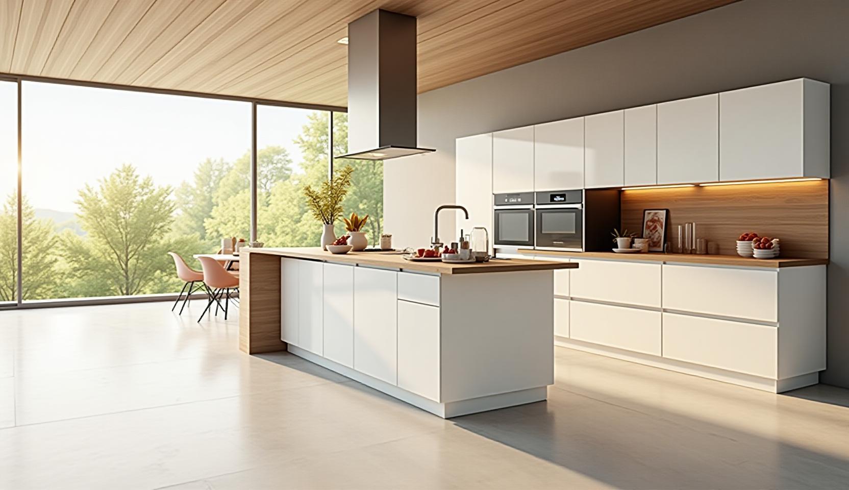 Una cucina moderna e luminosa realizzata da Rinnovare Cucine e Arredi