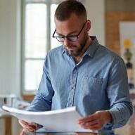 Project manager segue un progetto di ristrutturazione